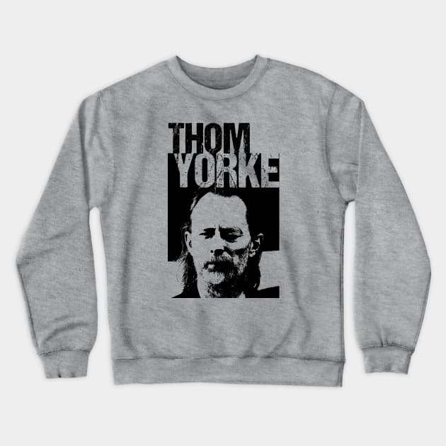Thom Yorke Crewneck Sweatshirt by Nagorniak